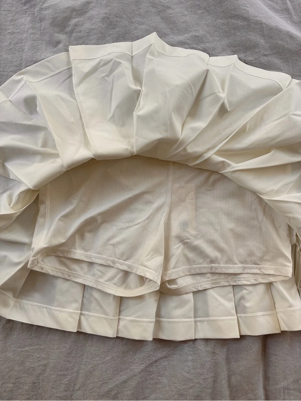 Tori Burch white tennis skirt